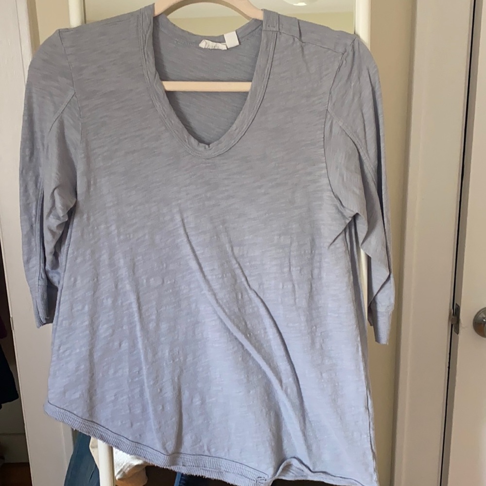 Wilt 3/4 sleeve tee. Gray size XS
